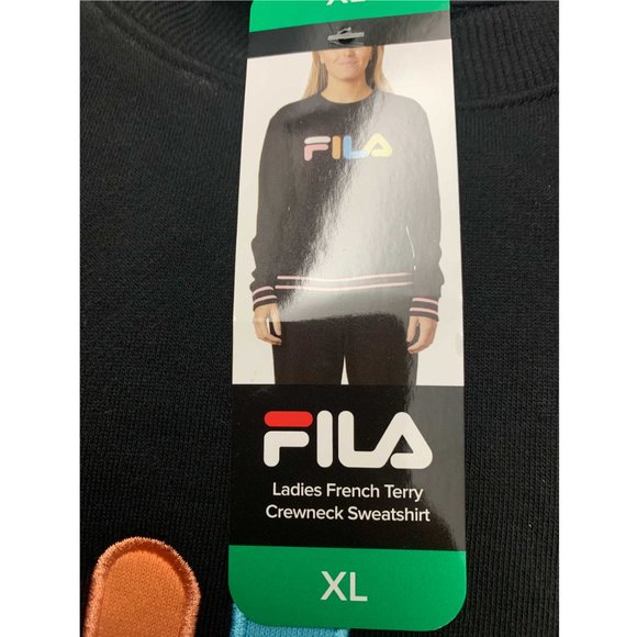 New!!! Fila Ladies French Terry Crewneck - Picture 6 of 7